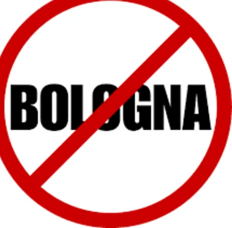 Take g out of bologna