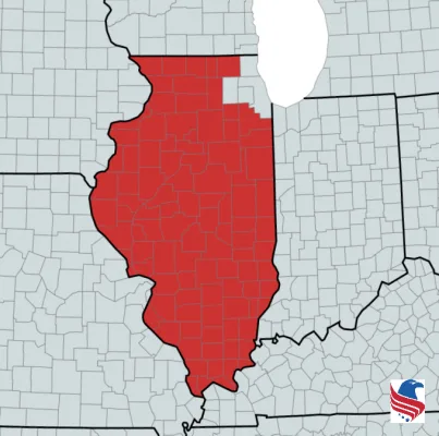 Illinois Counties New State/Declaration of Independence