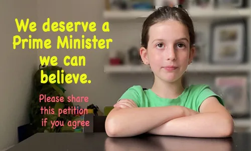 We deserve an honest Prime Minister