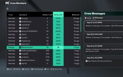 Kick Gluqqq and Fatheranakin from Sons NBA2k26 Crew