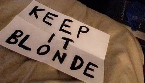 Gary Barlow #KeepItBlonde