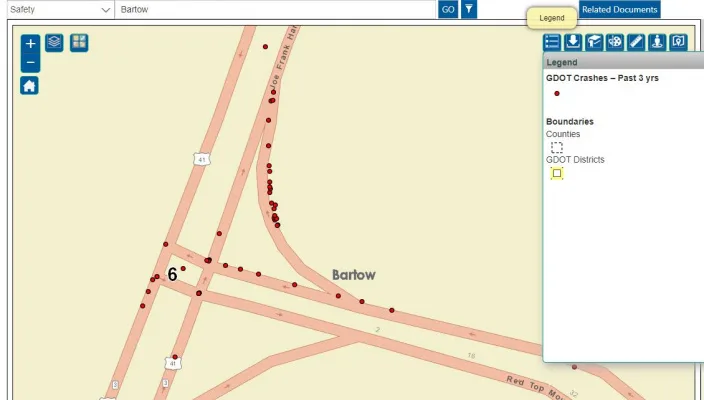 Traffic Light added at US 41/GA 3 and Red Top Mtn Rd Connector