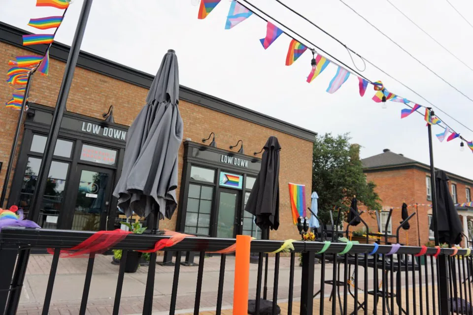 AGAINST MOVING RESTAURANT PATIOS IN COLLINGWOOD.