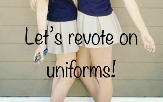 Revote for Anacoco School Uniforms