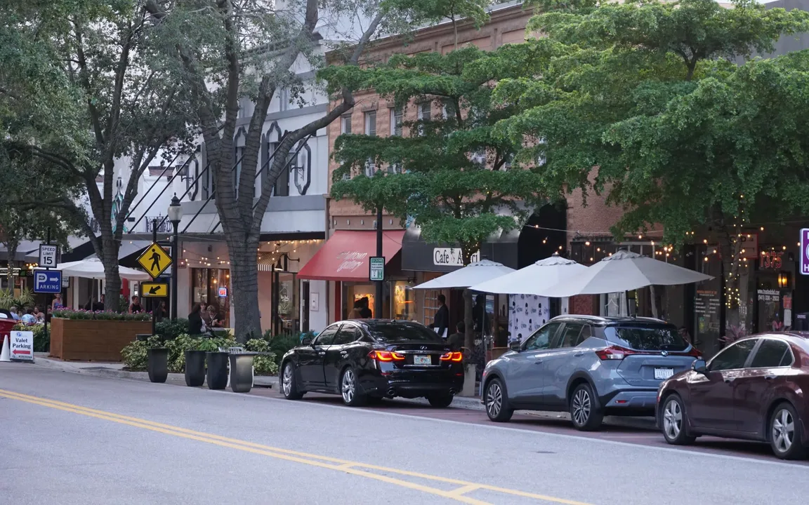 No Parallel Parking on Main Street Sarasota