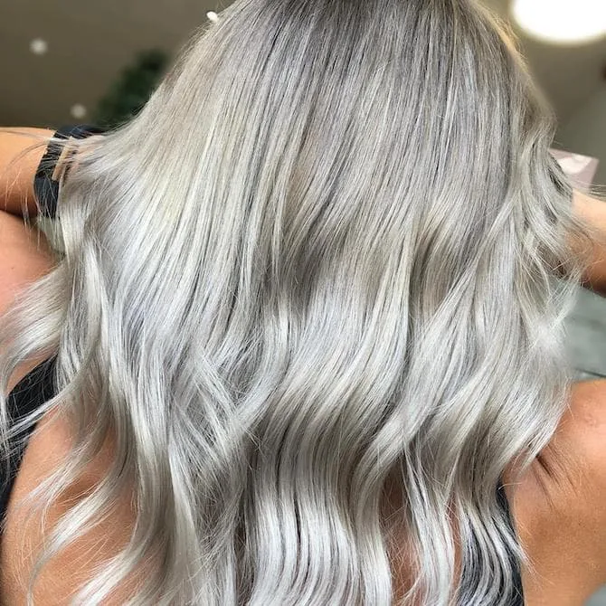 Gray hair is natural