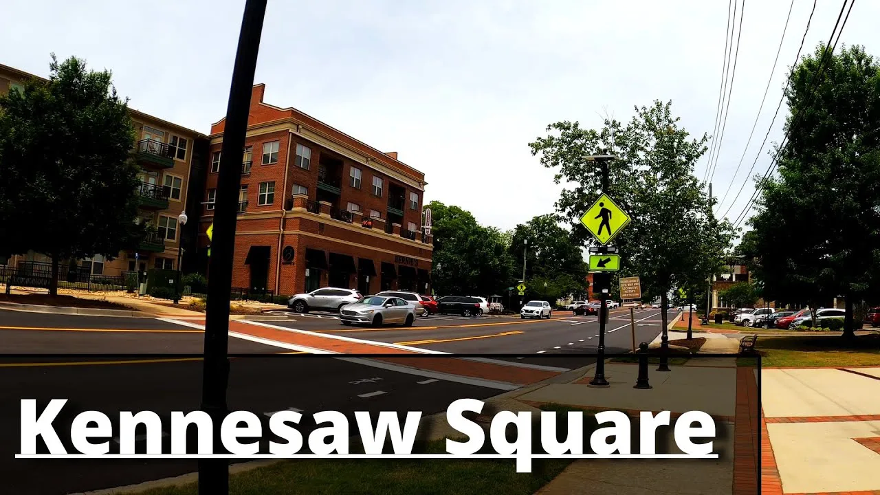 Create a beautiful pedestrian friendly downtown Kennesaw