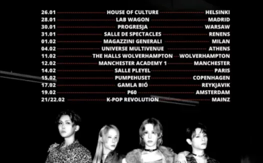 Upgrade the venues for XLOV's European tour
