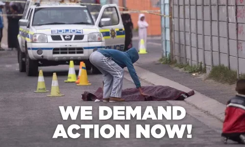 Stop the Shootings – Grassy Park Police Station to take Action Now!
