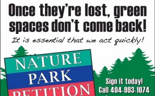 Murphey Candler Park Loop Road Petition
