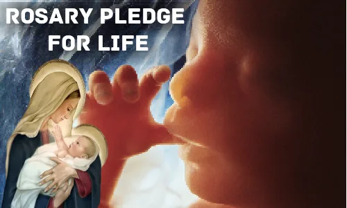 Rosary Pledge for Life