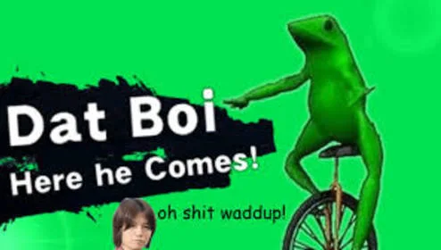 Facebook "Dat Boi" Stickers