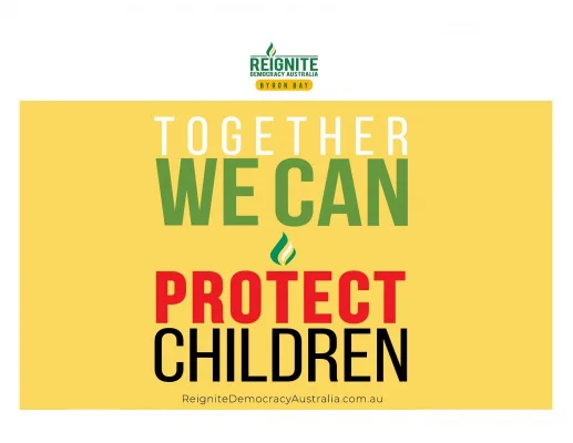 Byron Bay Parents say NO to RAT tests on Kids!