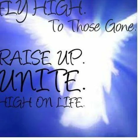 RAISE UP.HIGH ON LIFE