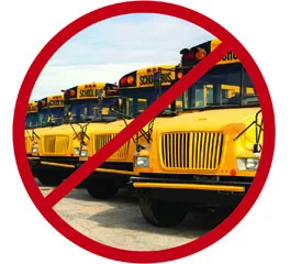 STOP THE BUS DEPOT AT TANK CAR SITE - ORELAND