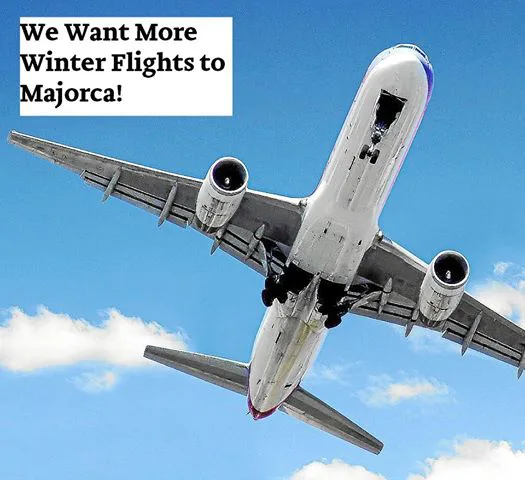 We want winter flights from Newcastle to Palma Mallorca
