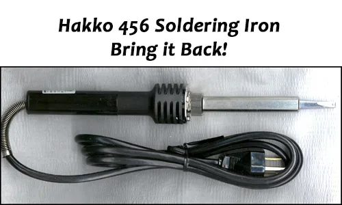 Bring Back the Hakko 456 Stained Glass Soldering Iron