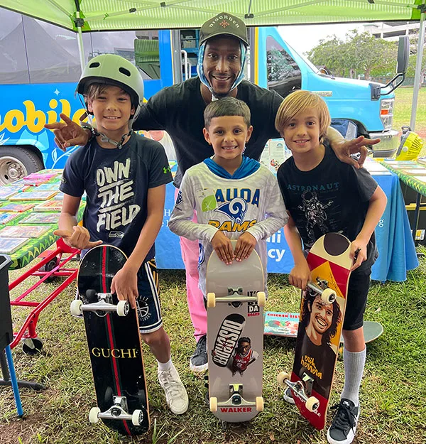 Petition to support skateboard programs in Maui County through the Maui Skateboard Series.