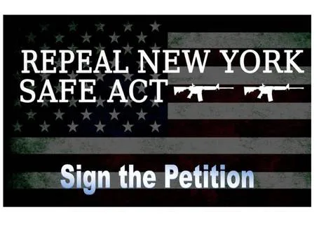 Remove NY SAFE Act from Central and Upstate New York