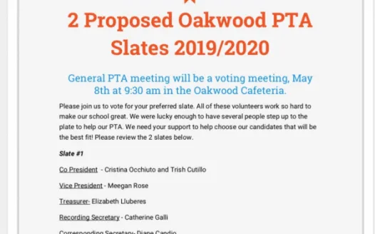 Oakwood Primary PTA Executive Board