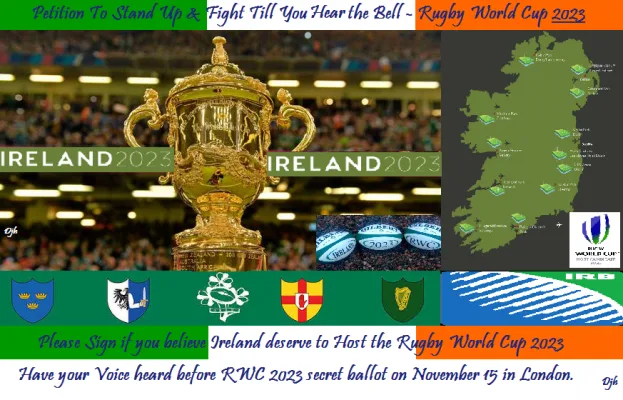 Stand Up & Fight - Ireland Rugby World Cup 2023 - #ShouldertoShoulder