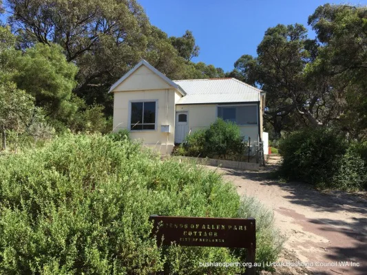 Friends of Allen Park Bushland Group 'Save the Cottage' Petition