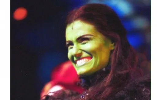 Cast Idina Menzel as Elphaba in the Wicked Movie