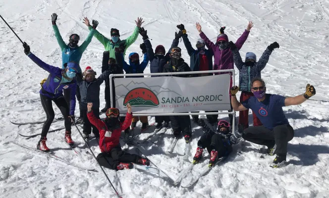 Support for Sandia Nordic Trails+ Grant