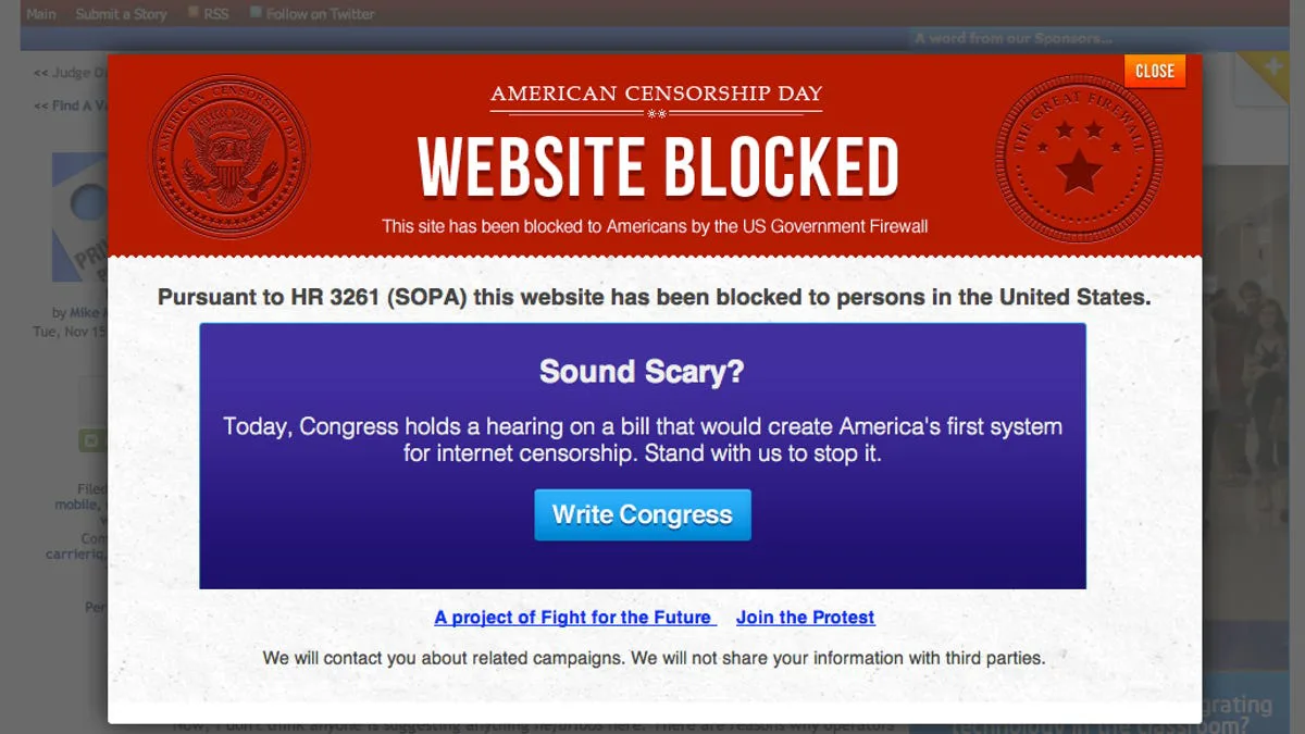 No to internet Censorship in Australia