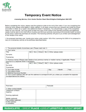Petition Against The Changes to The Licensing Act 2010