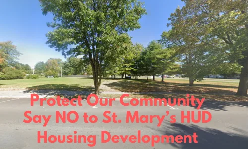 Petition to oppose St. Mary's HUD housing on Main Street