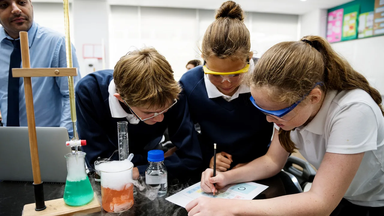 move science test!