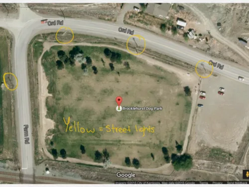 Install Lights at Ord Rd. Dog Park