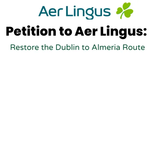 Petition to Aer Lingus: Restore the Dublin to Almeria Route
