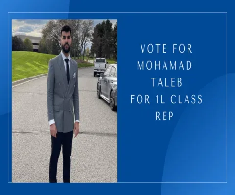 Mohamad Taleb US JD 1L Class Representative