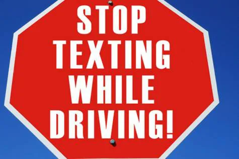 I will NOT text while I drive