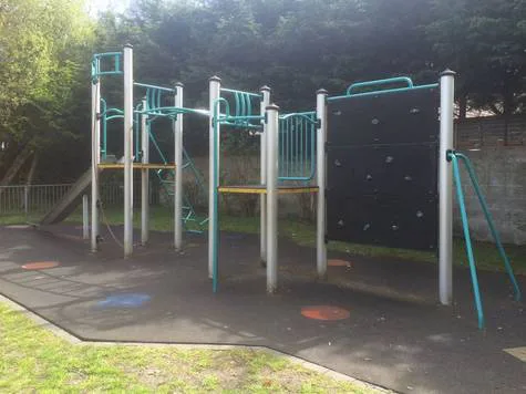 Dangerous Mudeford Recreation Park Play Unit with Slide