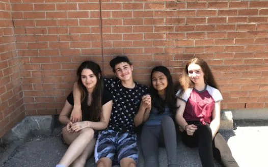 Get Gay student Robert Stan to bunk with his female best friends at the grade 8 graduation trip