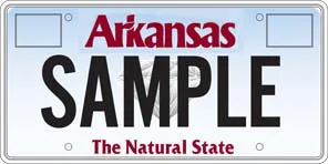 Dr. Martin Luther King, Jr. Arkansas License Plate