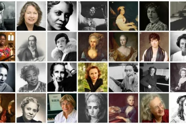 Require teachers to teach more about female composers and musicians in ALL topics.