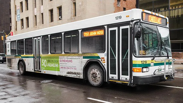State funded downtown Detroit/Airport/Suburban SMART bus service