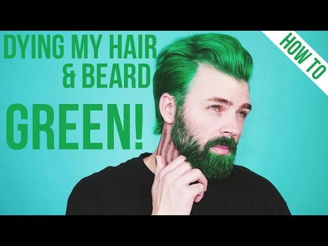turn jacksepticeyes beard green