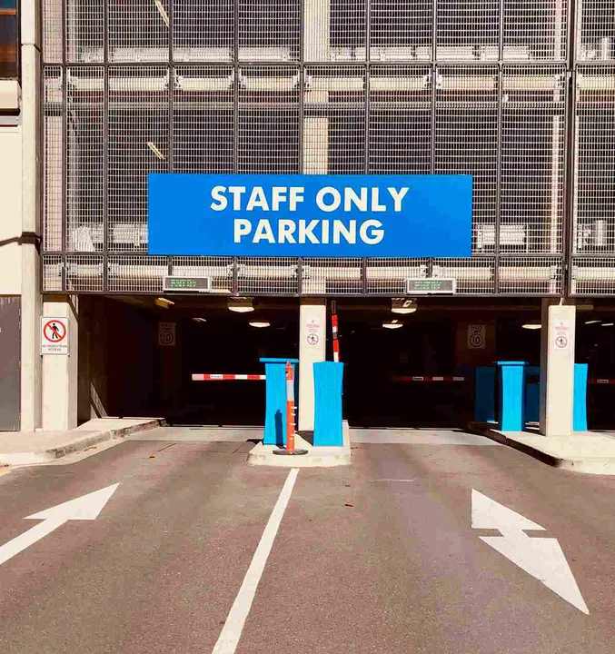 Parking is a privillege not a mean to force donation by staff