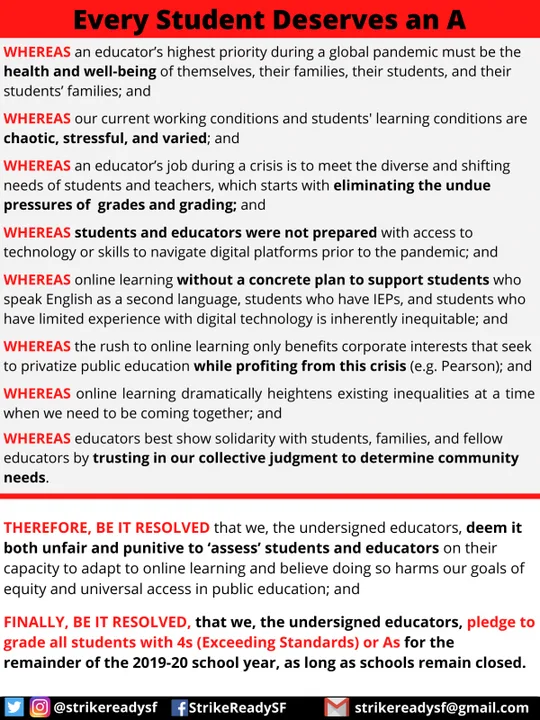 Every Student Deserves an A