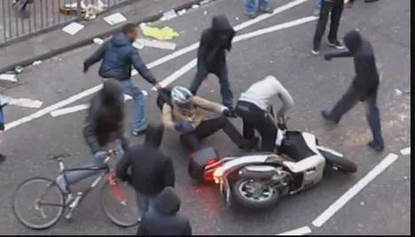 Stop motorcycle theft and teen moped crimes in London