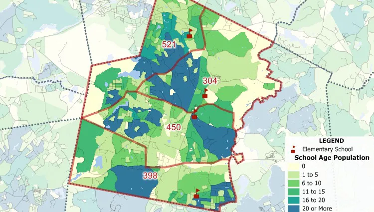 NYS Central School Districts - Representative Voting Districts