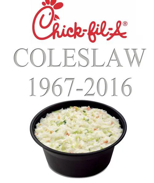 Bring Back Chick-fil-A Cole Slaw!!!