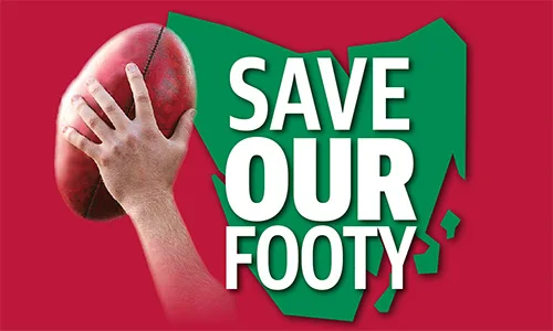 #SaveOurFooty