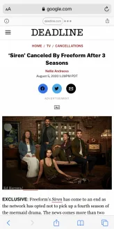 Renew ‘Siren’ for a 4th season!