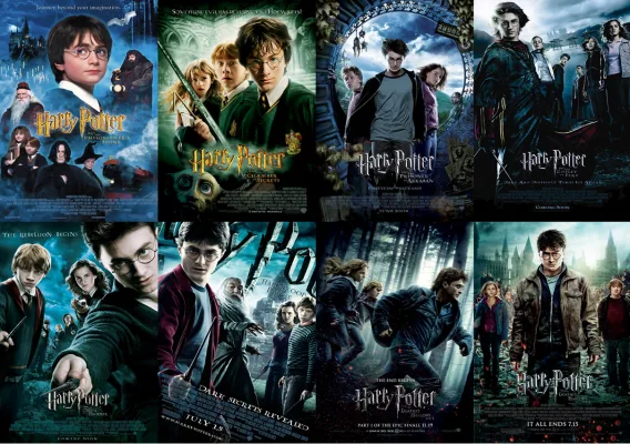 Make Colby watch all 8 Harry Potter films back to back and vlog the entire experience